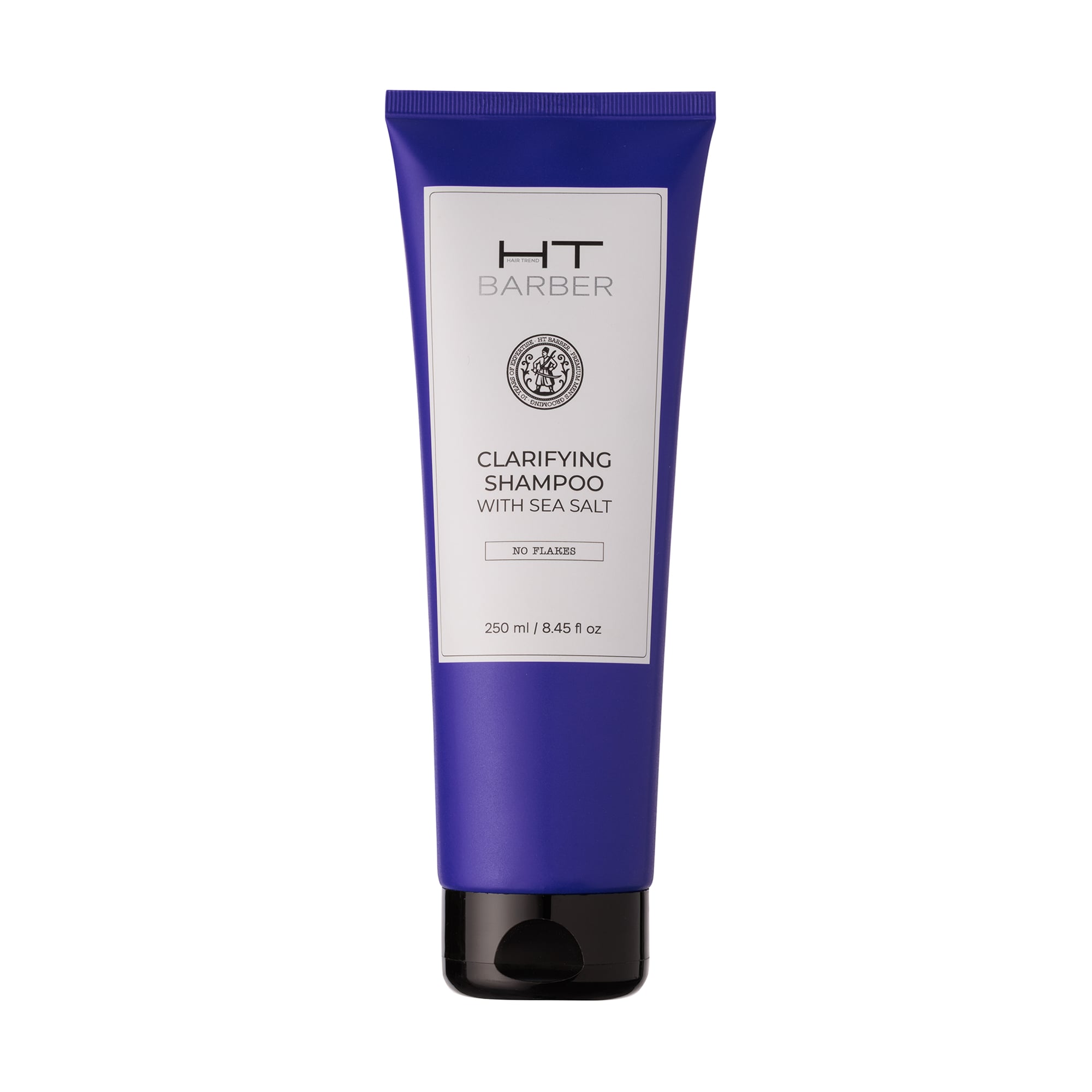 Чоловічий очищувальний шампунь для волосся Hair Trend Barber Clarifying Shampoo з морською сіллю, 250 мл
