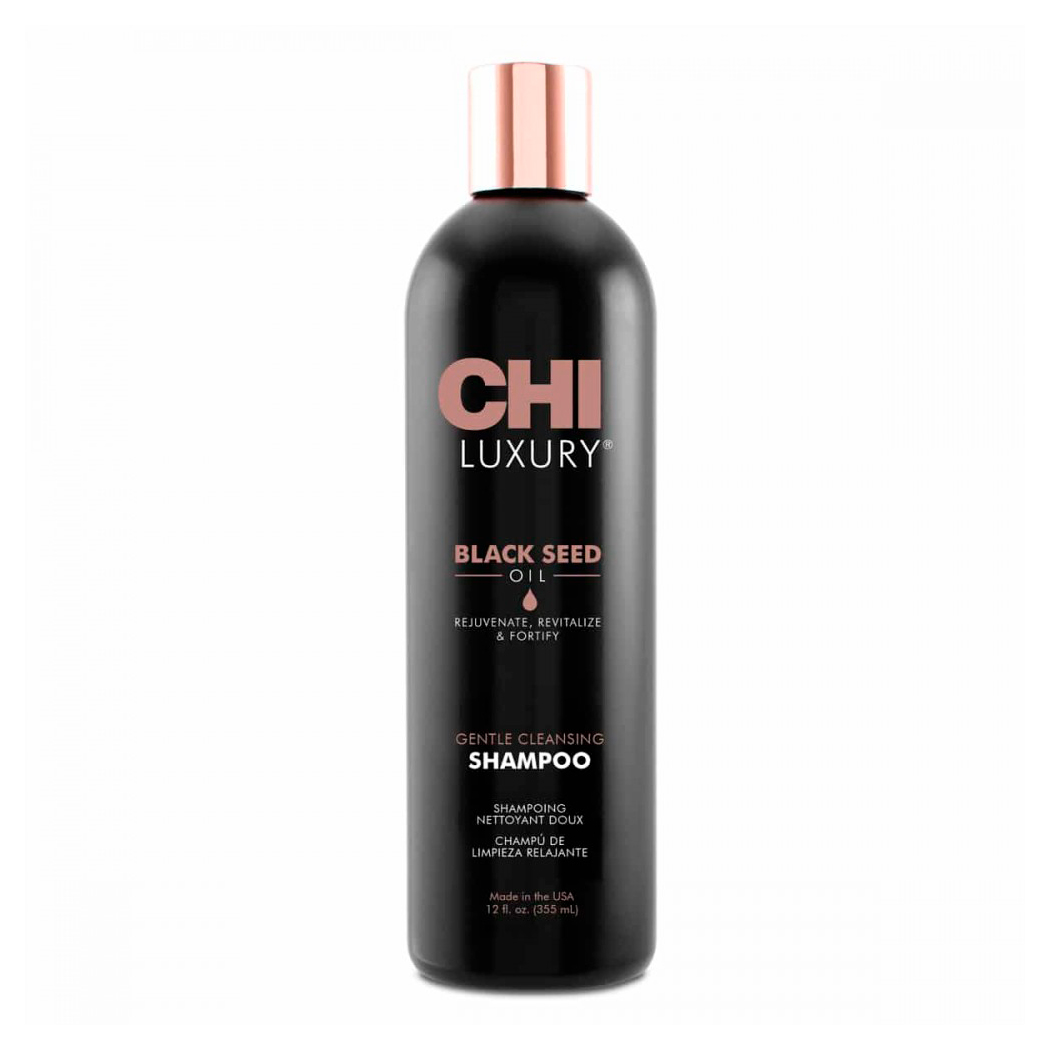 Ніжний очищувальний шампунь для волосся CHI Luxury Black Seed Oil Gentle Cleansing Shampoo з олією чорного кмину, 355 мл